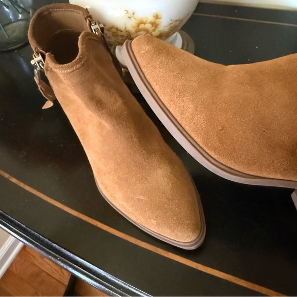 Steve Madden Brown Suede Ankle Booties - Picture 5 of 15